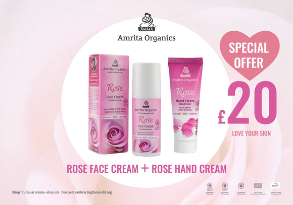 Combo 1 : Rose Cream + Rose Hand Cream