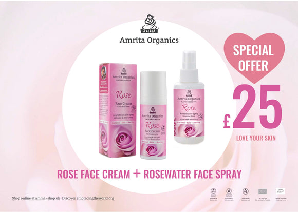 Combo 3 : Rose Face Cream + Rosewater Spray