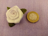 Hand made cloth roses