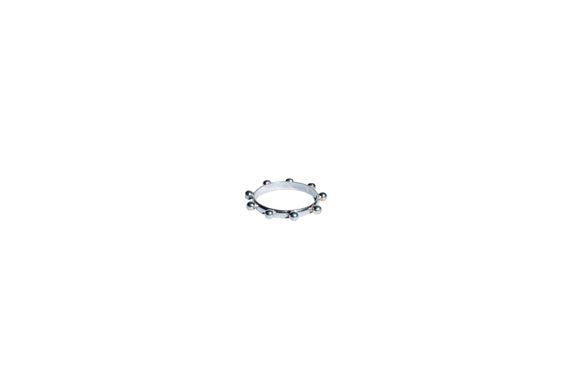 Japa Ring - Silver