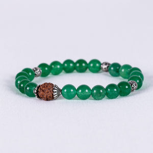 Green Jade Gemstone Bracelet