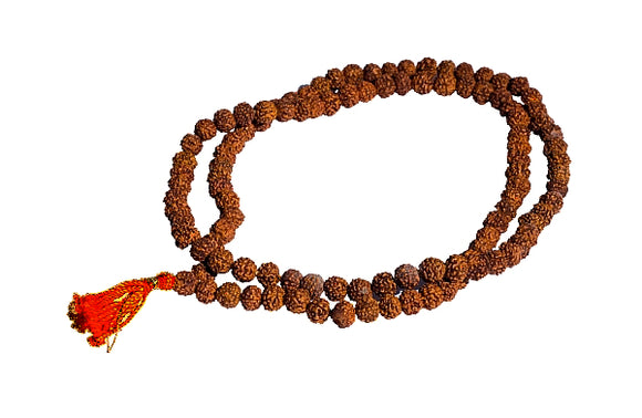 Rudraksha Mala Medium Bead 8mm